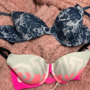 Two bras worn twice, brand new!